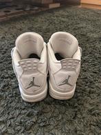 Jordan 4 Retro Metallic Silver, Kleding | Heren, Schoenen, Ophalen of Verzenden, Gedragen, Wit, Sneakers of Gympen