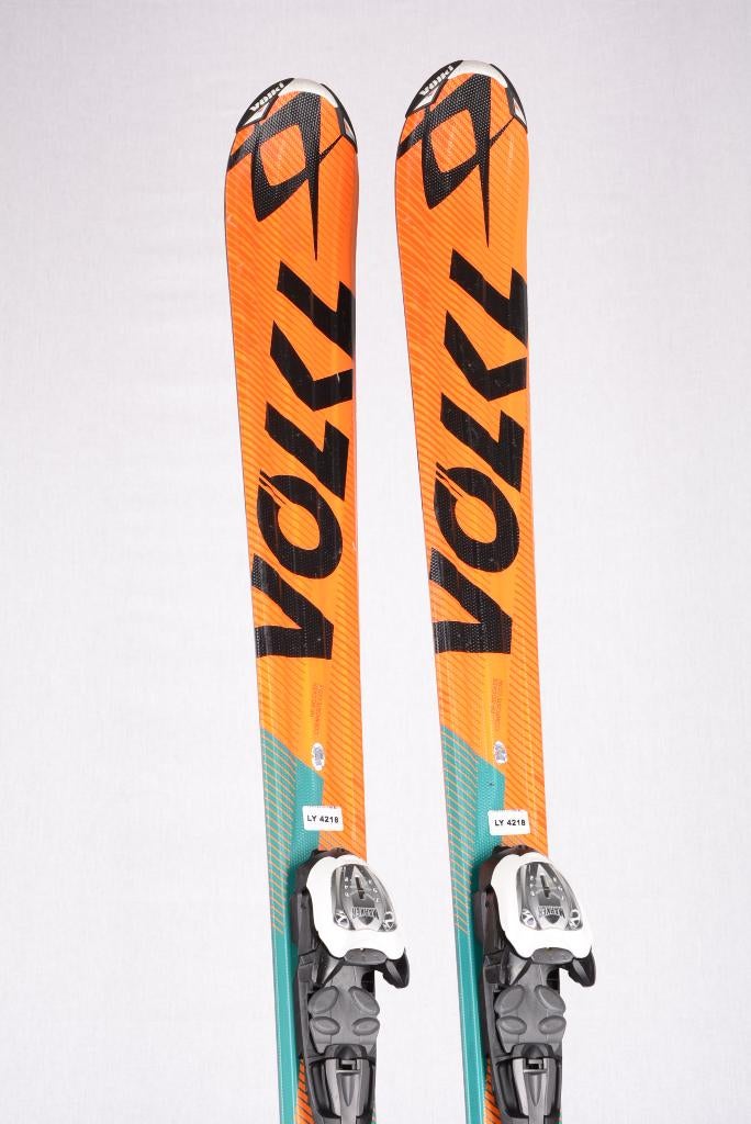 110 kinder ski's VOLKL RACETIGER GS, green/orange, Sport en Fitness, Skiën en Langlaufen, Overige merken, Gebruikt, 100 tot 140 cm