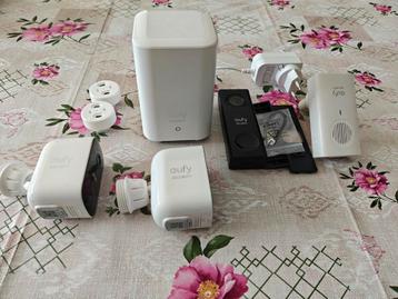 Complete Eufycam Set | 2x Camera | 1x Deurbel | Homebase  beschikbaar voor biedingen