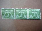 Nederland 1928 NVPH R 38 in horizontale strip van 3 postfris, Ophalen of Verzenden, T/m 1940, Postfris