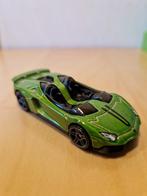 Hotwheels Lamborghini Aventador groen, Ophalen of Verzenden, Nieuw