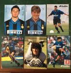 6 spelerskaarten Inter Milaan, Ophalen of Verzenden, Zo goed als nieuw, Spelerskaart