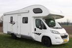 Giottiline Lounge 45 Off grid 2 x airco zonnepanelen, Caravans en Kamperen, Campers, 7 tot 8 meter, Bedrijf, Diesel, Tot en met 6