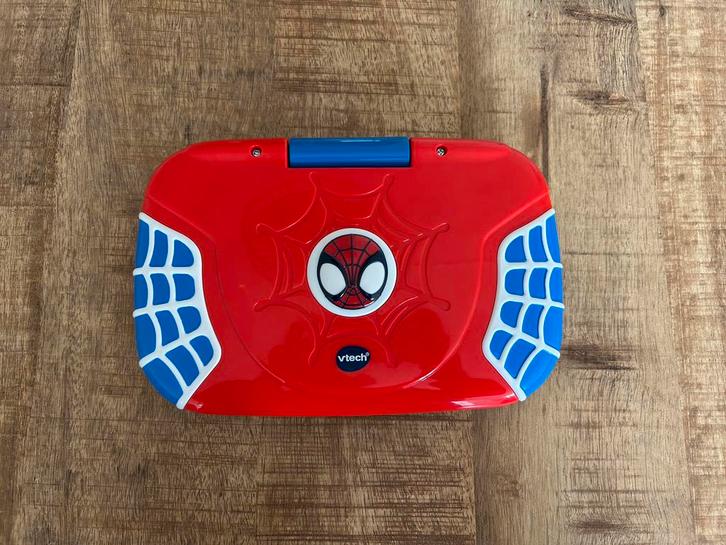 VTech Spidey leercomputer speelgoed laptop Spiderman, Kinderen en Baby's, Speelgoed | Vtech, Zo goed als nieuw, 2 tot 4 jaar, Ophalen of Verzenden