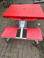Picknick tafel, Tuin en Terras, Picknicktafels, Ophalen, Gebruikt, Rechthoekig, Overige materialen