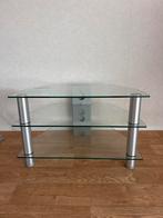 Tv kastje - 77x53x48cm, Gebruikt, Glas, Minder dan 100 cm, 50 tot 75 cm