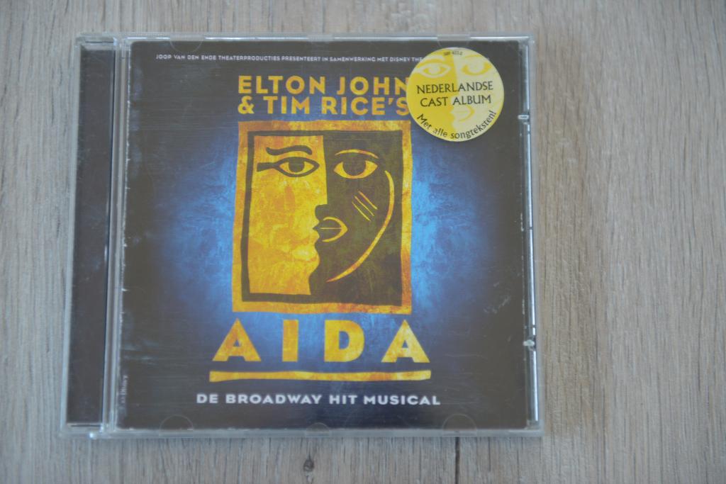NEDERLANDSE CAST ALBUM AIDA = ELTON JOHN & TIM RICE, Verzenden, Zo goed als nieuw, Boxset