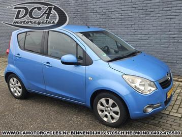 Opel Agila B 1.2 16V 2008 Blauw Airco Trekhaak Radio/MP3 beschikbaar voor biedingen