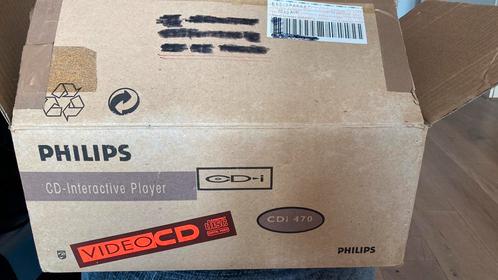 Philips cdi-speler (defect) incl controller en divese cd-i, Spelcomputers en Games, Spelcomputers | Overige, Niet werkend, Ophalen of Verzenden