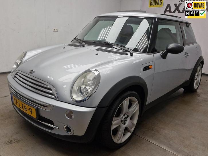 Mini Mini 1.6 One Seven OPEN DAK ! AIRCO ! NIEUWE APK !, Auto's, Mini, Te koop, One, ABS, Airbags, Airconditioning, Boordcomputer