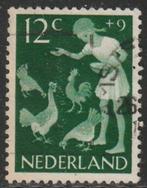 Nederland 1962 782 Kind 12c Kippen voeren, Gest, Postzegels en Munten, Postzegels | Nederland, Ophalen of Verzenden, Na 1940, Gestempeld