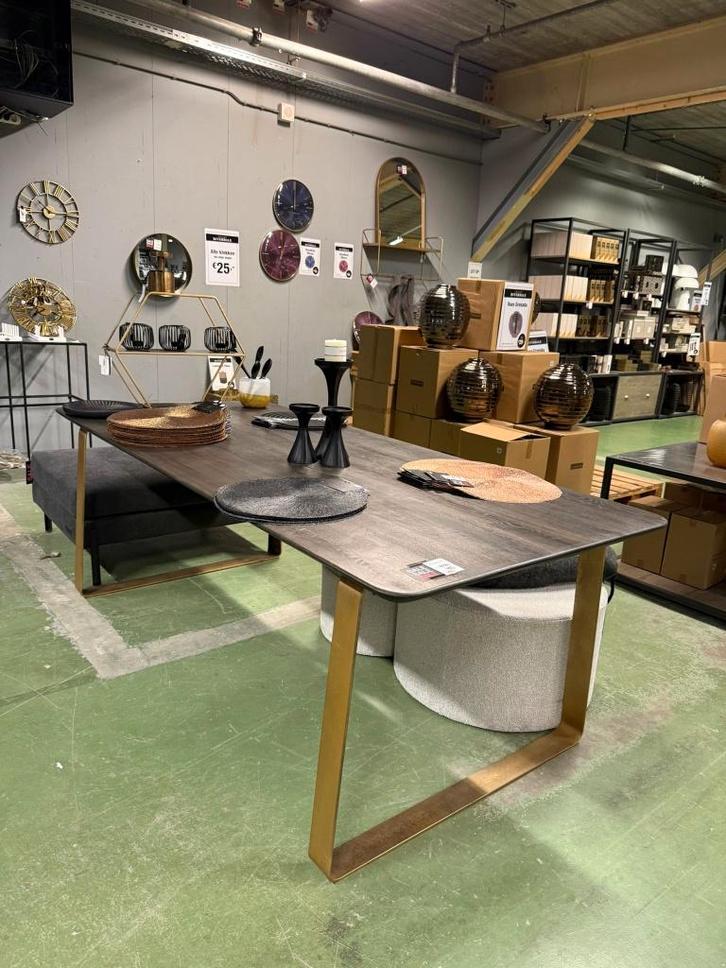 Eettafel Riverdale, Huis en Inrichting, Tafels | Eettafels, Gebruikt, 50 tot 100 cm, 200 cm of meer, Vijf personen of meer, Rechthoekig