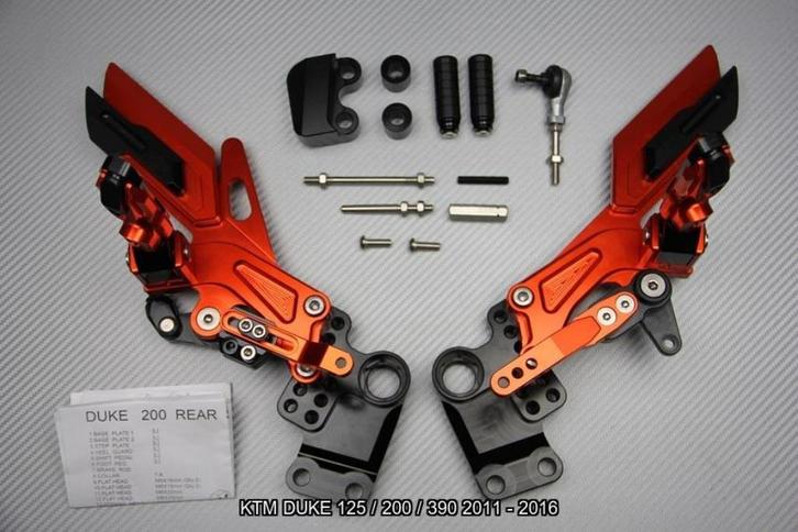 Verstelbare remschakelset KTM DUKE 125 200 390 2011 - 2016, Motoren, Accessoires | Overige, Nieuw, Ophalen of Verzenden