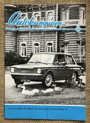 Auto Kampioen 1964: Test Hillman Imp, Ford Mustang beschikbaar voor biedingen