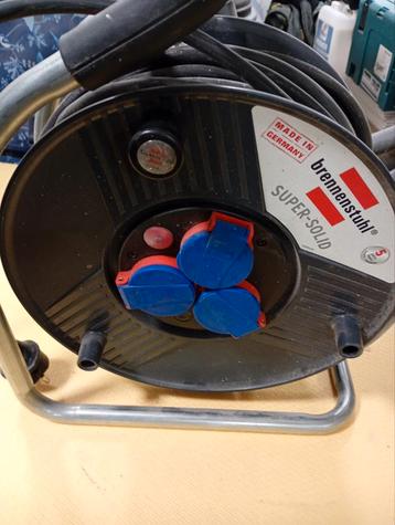 Brennenstuhl Kabelhaspel 40mtr. 3 x 1,5 mm². Ip44. Zganieuw. beschikbaar voor biedingen