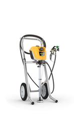 Wagner 350m pro airless - te huur, Ophalen, Zo goed als nieuw, Verfspuit of Verfpomp
