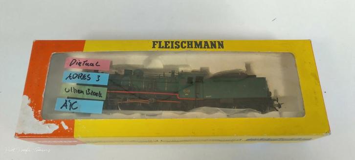 Fleischmann AC Digitaal (Uhlenbrock) - NMBS 64.168 - Type 64, Hobby en Vrije tijd, Modeltreinen | H0, Zo goed als nieuw, Locomotief