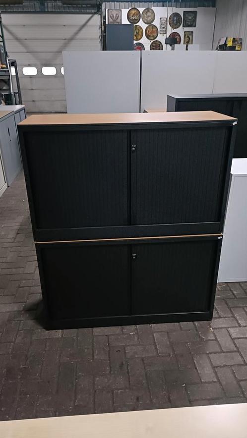 Diverse lage metalen roldeurkasten archiefkasten kantoorkast, Huis en Inrichting, Kasten | Roldeurkasten en Archiefkasten, Gebruikt