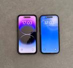 iPhone 14 pro 2 stuks 128 GB en 256 GB, Telecommunicatie, Mobiele telefoons | Apple iPhone, IPhone 14 Pro, Paars, 88 %, Zo goed als nieuw