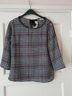 Onesto Blouse Burberry Print - Maat 38 Z.G.A.N., Kleding | Dames, Maat 38/40 (M), Onesto, Zwart, Ophalen of Verzenden