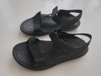 Crocs Comfort zwarte rubberen sandalen, maat W8 / 39, Oosterveldweg 15, 7274 DZ, Verzenden, Zwart, Sandalen of Muiltjes