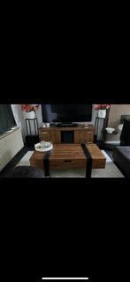 Oude eiken salon tafel, Huis en Inrichting, Complete inboedels, Ophalen