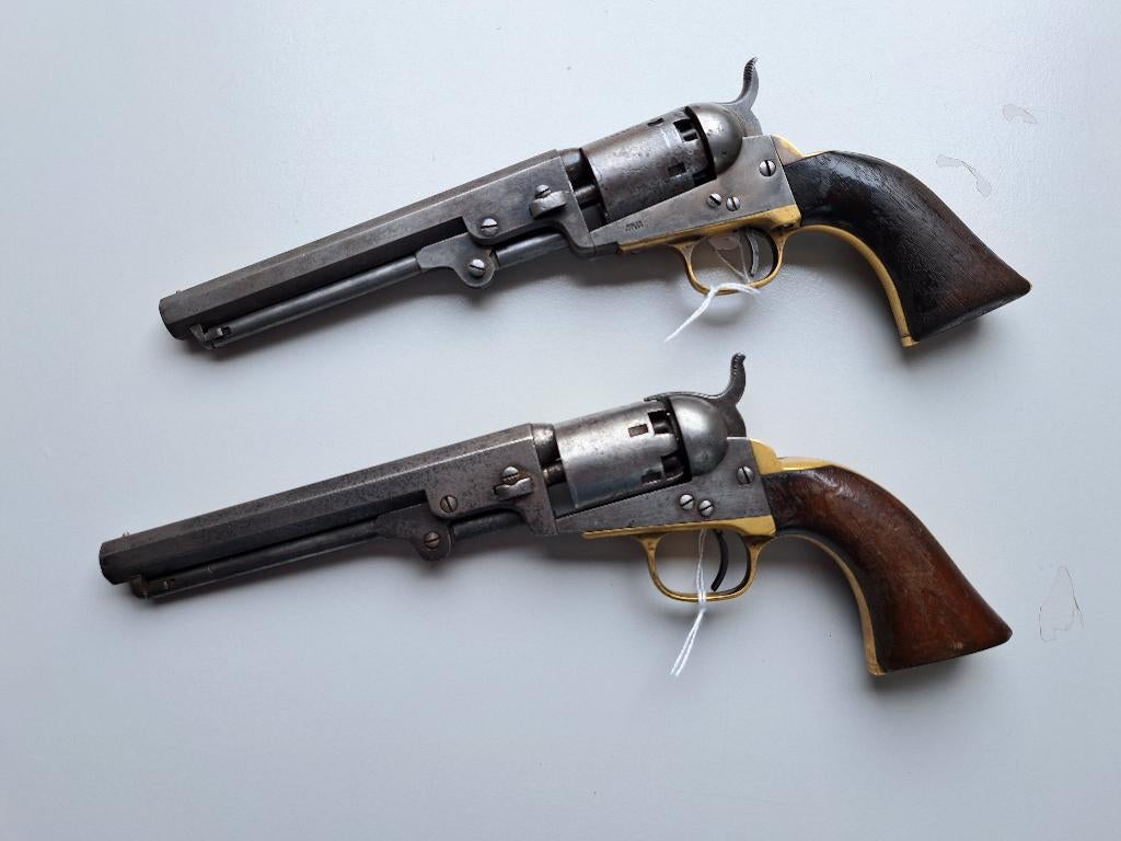 Colt Pocket – 6 inch, 31 cal revolver zie Tertiofluctus, Ophalen of Verzenden, Landmacht, Nederland