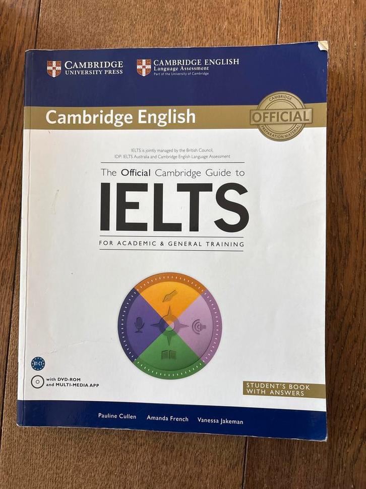 Cambridge IELTS boek - Officiële gids, Boeken, Studieboeken en Cursussen, Zo goed als nieuw, Niet van toepassing, Ophalen of Verzenden
