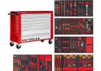 Gevulde brede gereedschapswagen EV STARTER 265-delig, Auto diversen, Autogereedschap, Ophalen, Zo goed als nieuw