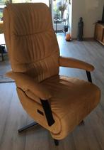 Sta op/ relaxstoel XL, Huis en Inrichting, Fauteuils, Ophalen, Zo goed als nieuw, 75 tot 100 cm, Leer