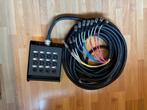 DEVINE SNC-15-8-4 Stagesnake XLR multikabel 8-weg 15 meter, Muziek en Instrumenten, Kabels en Stekkers, Ophalen of Verzenden, Zo goed als nieuw