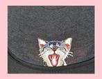 Kat geborduurde strijk patches voor kleding, Ophalen of Verzenden, Overige applicaties, Zo goed als nieuw
