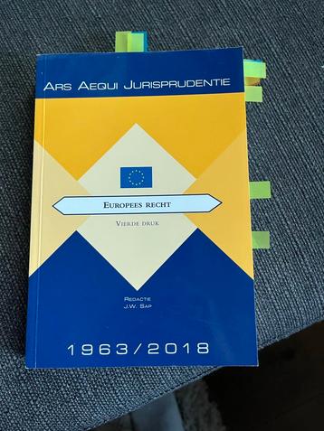 Europees Recht Jurisprudentie beschikbaar voor biedingen
