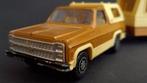 Chevrolet Blazer met Caravan 1:36 Majorette Pol, Hobby en Vrije tijd, Modelauto's | Overige schalen, Zo goed als nieuw, Verzenden