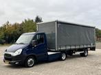Iveco Daily 35C21 Be-trekker Be-Combi Met Oplegger Huif 1650, Auto's, Bestelauto's, Euro 5, Gebruikt, Zwart, 4 cilinders