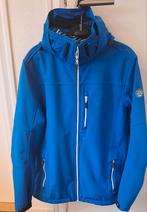 Softshell jas heren, Ophalen of Verzenden, Zo goed als nieuw, Blauw