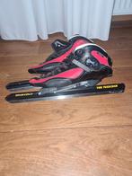 Raps klapschaatsen, zwart met rood maat 46, Ophalen, Klapschaats, Gebruikt, Raps