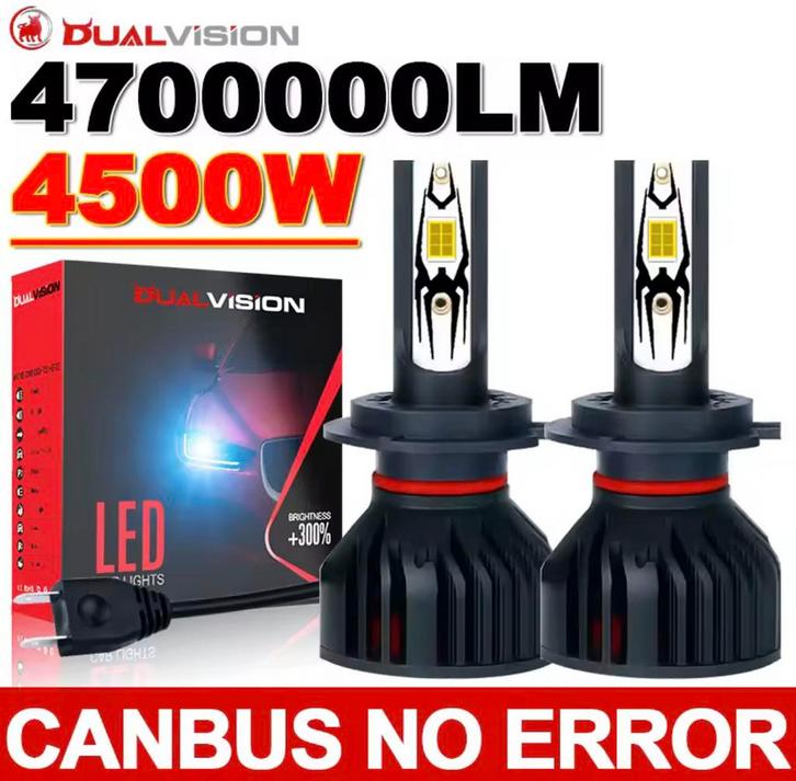 H7 Led Autolampen 6000K White Canbus, Auto-onderdelen, Verlichting, Nieuw, Ophalen of Verzenden