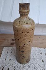 Franse brocante fles / kruik met apart glazuur, Antiek en Kunst, Curiosa en Brocante, Ophalen of Verzenden