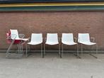 (8st) Arper Catifa 46 stoelen met armleuningen, Huis en Inrichting, Stoelen, Ophalen, -, Arper, Wit
