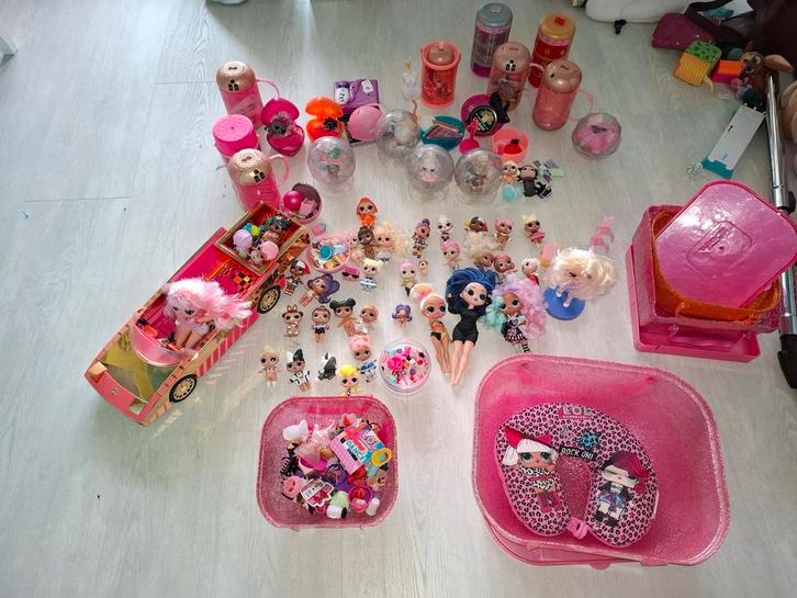 Hele LOL Verzameling, zie foto's en beschrijving., Kinderen en Baby's, Speelgoed | Poppen, Gebruikt, Overige typen, Ophalen of Verzenden