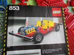 Lego technic vintage 853 auto, technisch, Ophalen of Verzenden, Gebruikt, Complete set, Lego