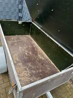 Aanhangwagen met deksel – 200x105x50 cm – Ongeremd, Ophalen of Verzenden, Zo goed als nieuw