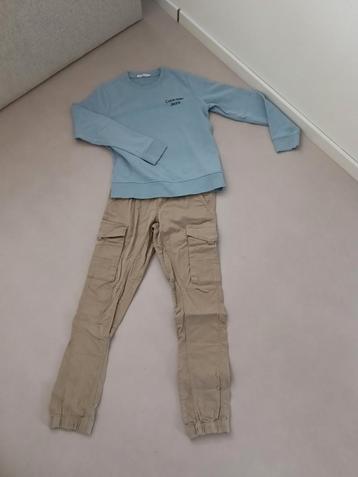 CK jeans ( Calvin Klein ) sweater + JJ broek mt 152 beschikbaar voor biedingen