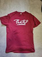 pinkpop shirt XL, Ophalen of Verzenden, Zo goed als nieuw, Maat 56/58 (XL), Rood