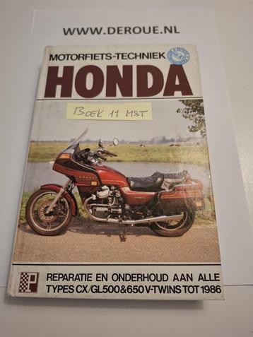 BOEK 11 MOTORFIETS & TECHNIEK HONDA CX/GL500&650 V-TWINS beschikbaar voor biedingen