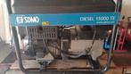Diesel agregaat  SDMO, Ophalen, Gebruikt, Elektrisch startend, Dieselolie