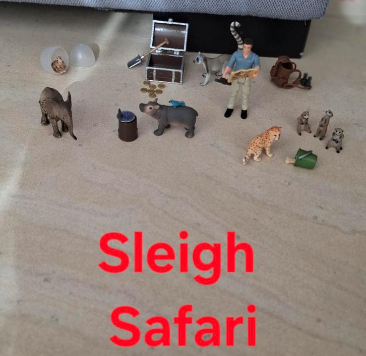 Diverse sleigh dieren en toebehoren, Kinderen en Baby's, Speelgoed | Overig, Zo goed als nieuw, Jongen of Meisje, Ophalen of Verzenden