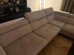 Xooon Talisman grijze hoekbank inclusief fauteuil., Ophalen, 250 tot 300 cm, Hoekbank, 75 tot 100 cm