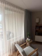 Nieuwe Vitrage gordijnen Ecru, Huis en Inrichting, Stoffering | Gordijnen en Lamellen, Ophalen, Zo goed als nieuw, Beige, 200 cm of meer
